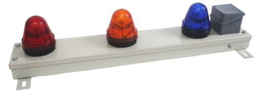 BUS BAR INDICATING LAMP - 4 Watt Energy Consumption | Vibrant Red, Yellow, Blue Colors, 12-Month Warranty for EOT Cranes and Amusement Parks