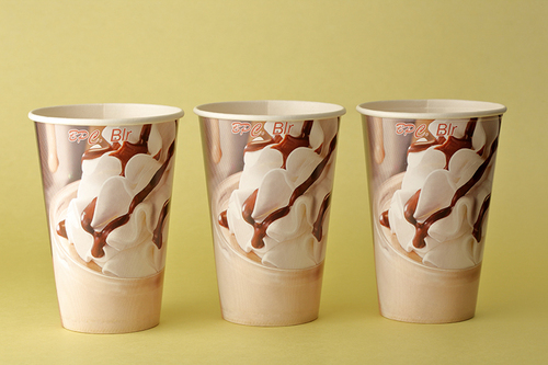 White Cold-Drinks Paper Cups