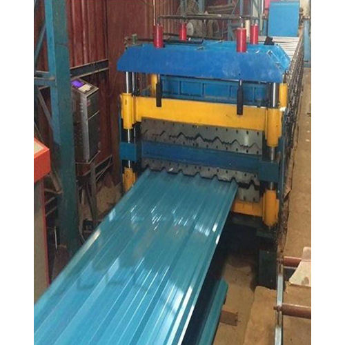 Semi Automatic Double Dacker Roofing Sheet Machine