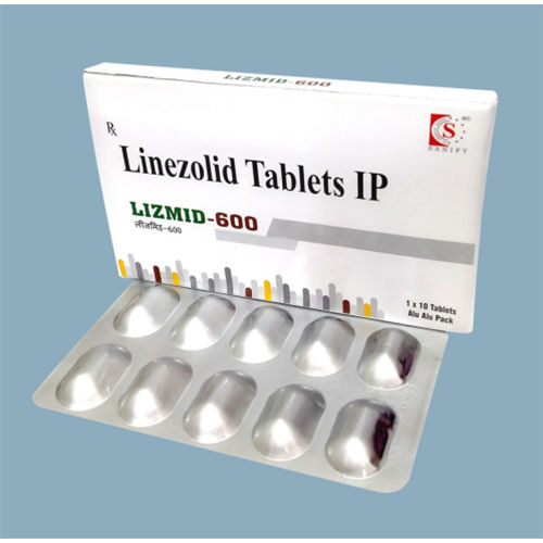 Lizmid-600 Tablets Ingredients: Linezolid 600Mg