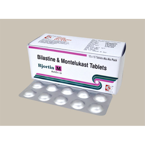 Bjortin-m Tablets Ingredients: Bilastin 20mg + Montelukast 10mg