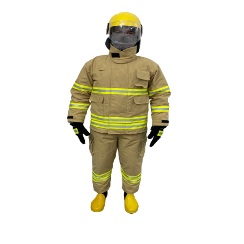 Yellow Fire Fighting Suit