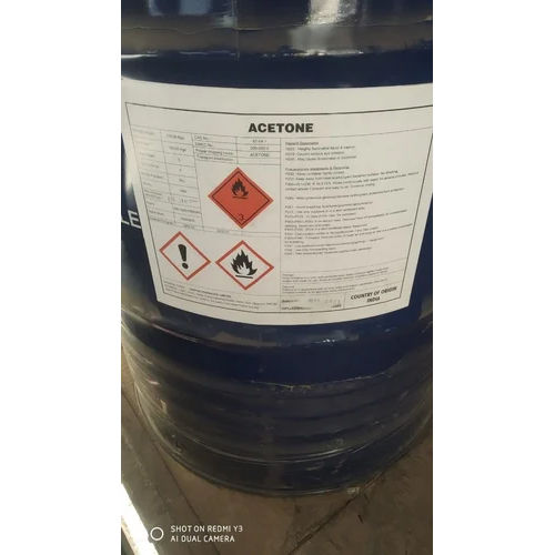 Liquid Acetone solvent