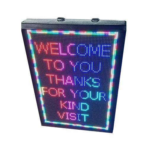 Multicolor Led Display Board Size: Customized