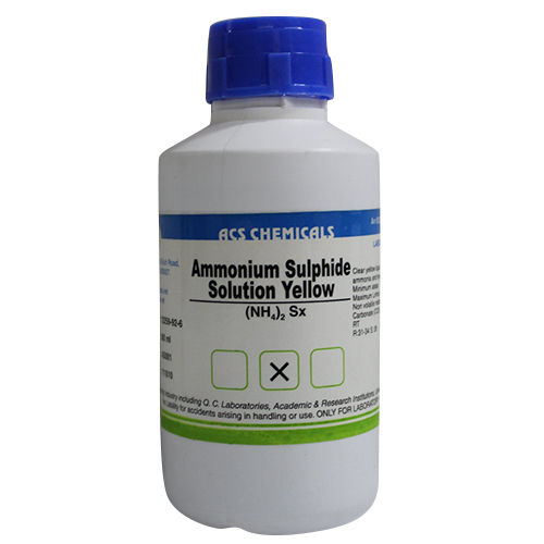 Yellow Ammonium Sulphide Solution