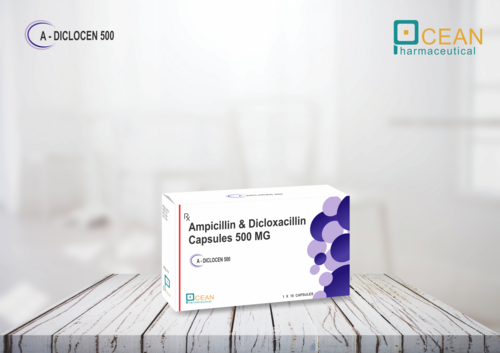 Ampicillin and Dicloxacillin 500mg Capsule