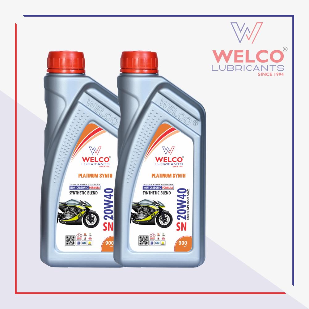 Welco Platinum Synth 20w40 Sl (900 Ml) - Color: Golden