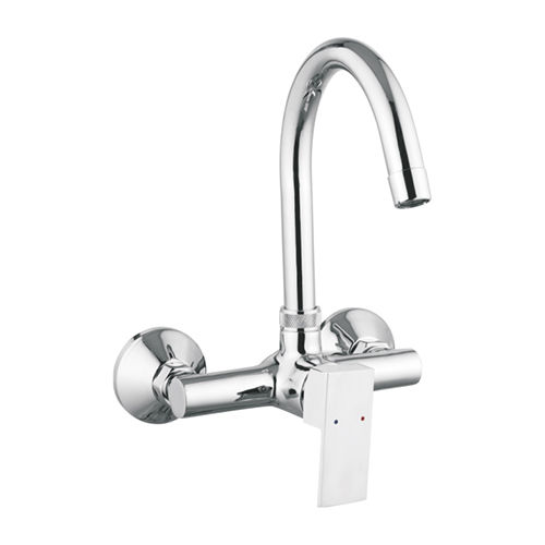 QX-282 Single Lever Wall Mounted Sink Mixer