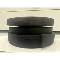 Knitted  Black Elastic Tape - Material: Polyester