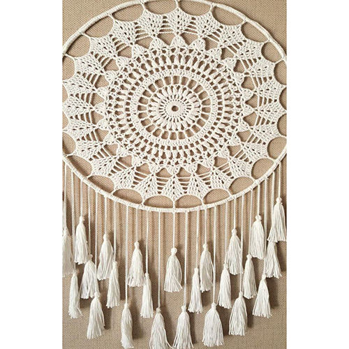 Circular Macrame Wall Hanging