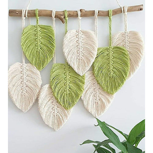 Macrame Leaf Wall Hanging