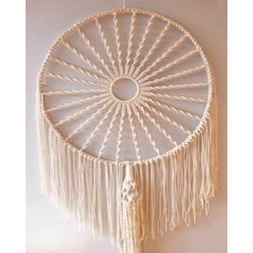 Circuler Macrame Wall Hanging