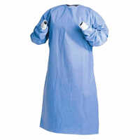 Blue Disposable Surgical Gown