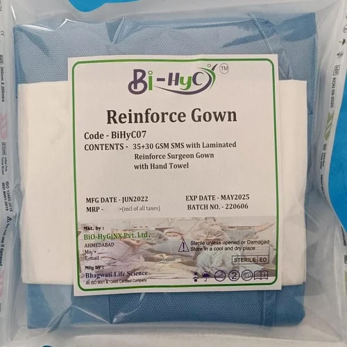 Disposable Reinforce Surgical Gown