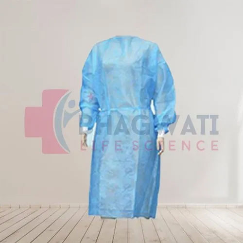 Blue Large Patient Gown Disposable