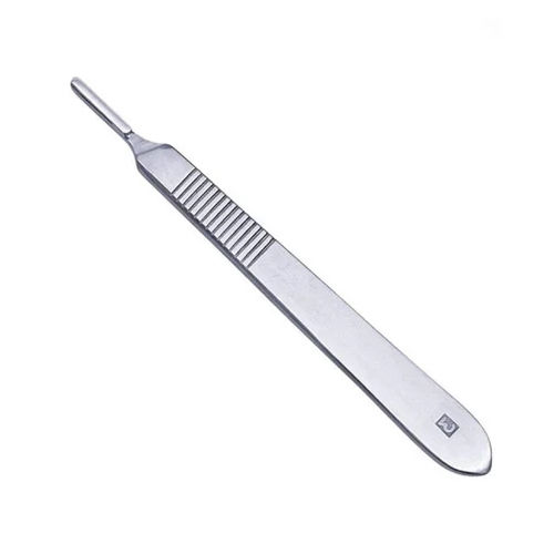 Silver Stainless Steel Scalpel Handle