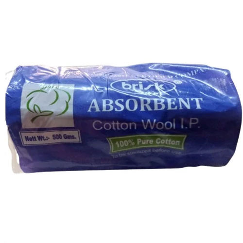 500 GM Absorbent Cotton Wool IP