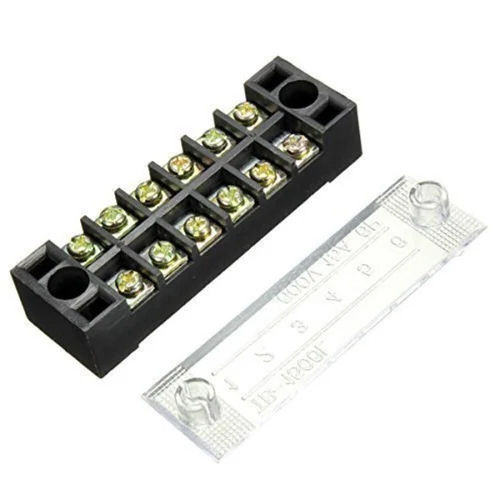 Black Terminal Blocks And Connectors