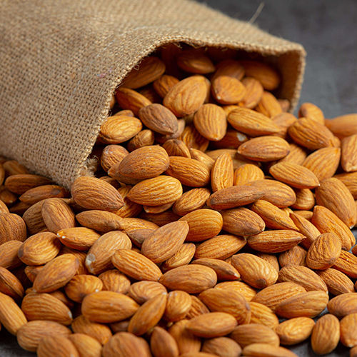 Brown Whole Almonds