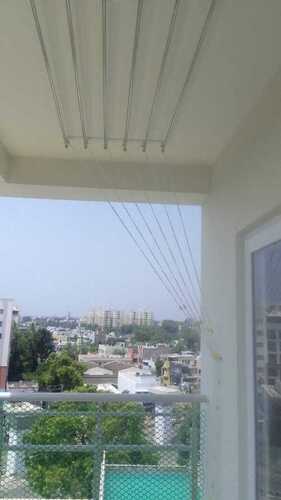 Ceiling mounted pulley type cloth drying hangers in Aruppukottai Madhurai