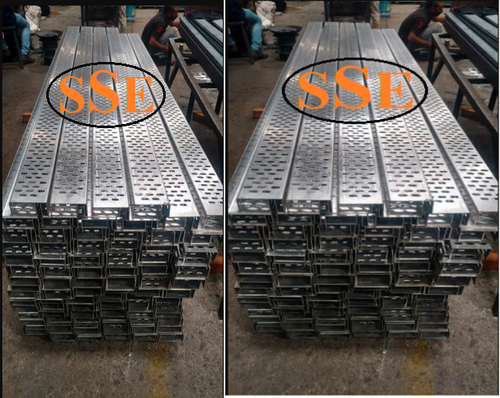 Gi perforated cable tray