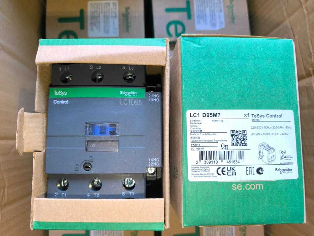 Lc1D95 Schneider Contactor Application: Industrial