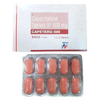 Capecitabine - 500mg Tablets IP | Optimized for Cancer Treatment, Enhanced Bioavailability, Targeted Activity Against Tumors