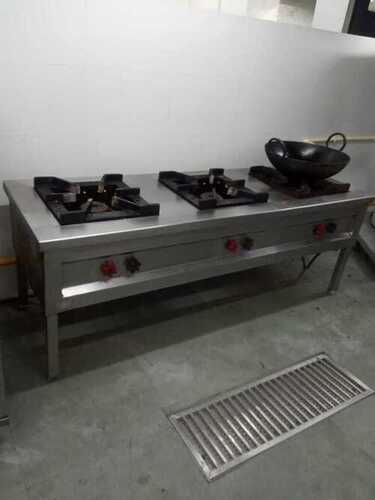 3 burner Indian Range