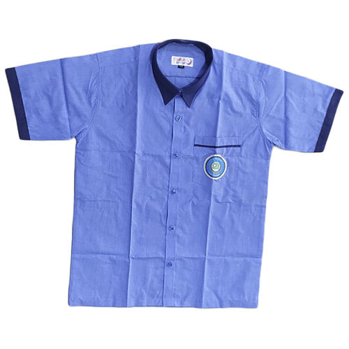 Blue School Shirt