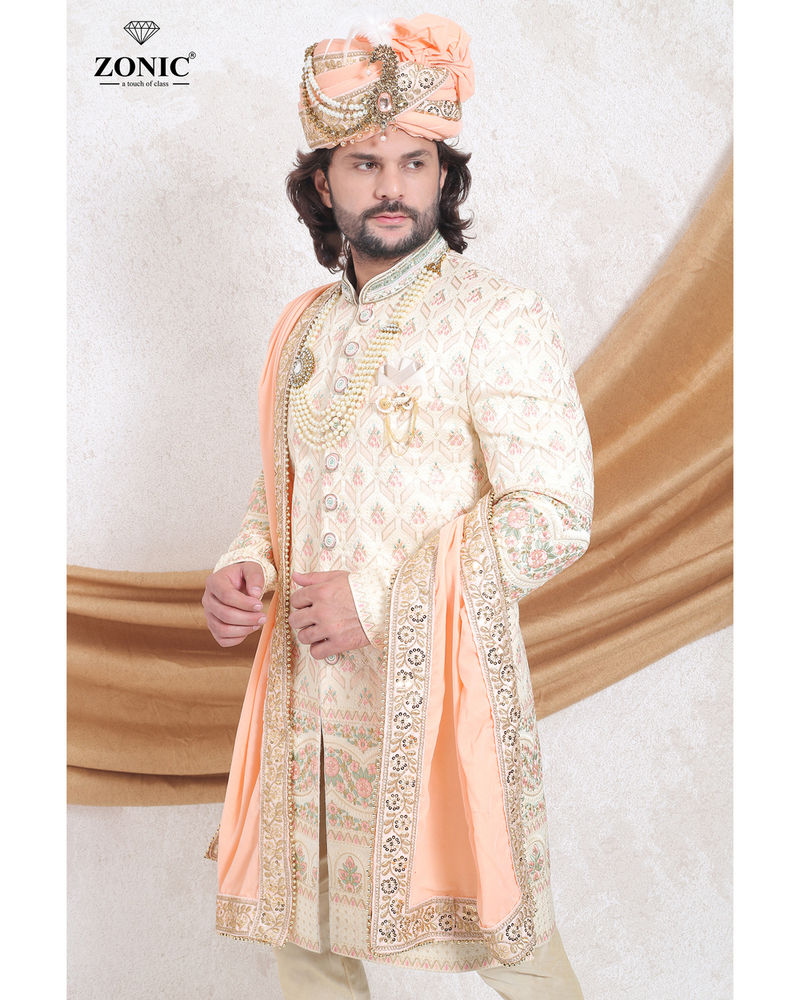 Sherwani silk