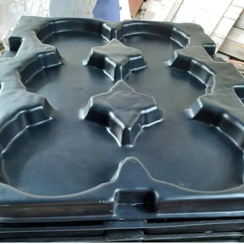 Black Car Wheel Rim Packaging Trays