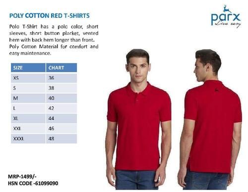 PARX T SHIRT RED