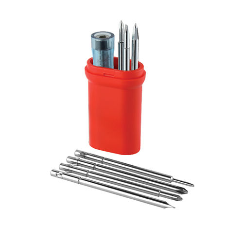 Orange Tester Cum Screwdriver Kit