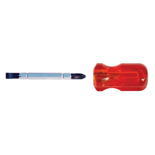 2 in 1 Reversible Stubby Screw Driver