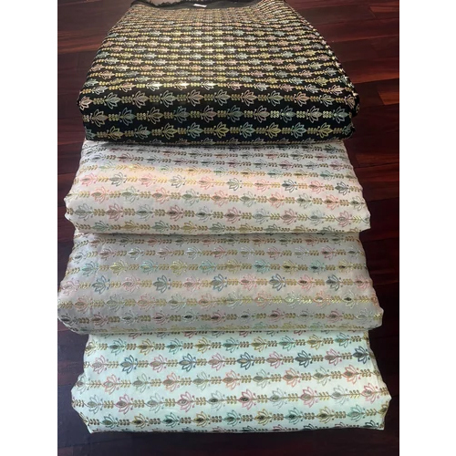 Designer Embroidered Fabric