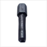 Mild Steel Hexagonal Machine Pin - Iron Material, Black Color | Industrial Use With 1 Year Working Life