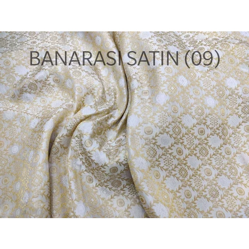 Jacquard Silk And Satin Fabric