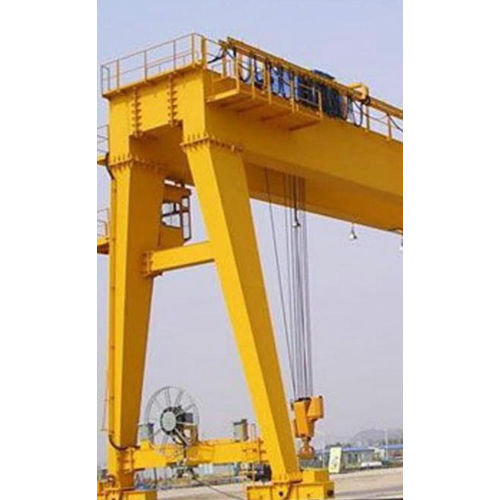 Yellow Double Girder Goliath Crane