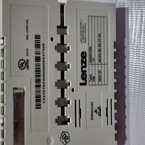 LENZE E94AYCEN ETHERNET MODULE (USED CONDITION)