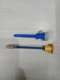 Apple Hunt Laparoscopic Trocar Plastic Disposable Apple Type Trocar With Cannula
