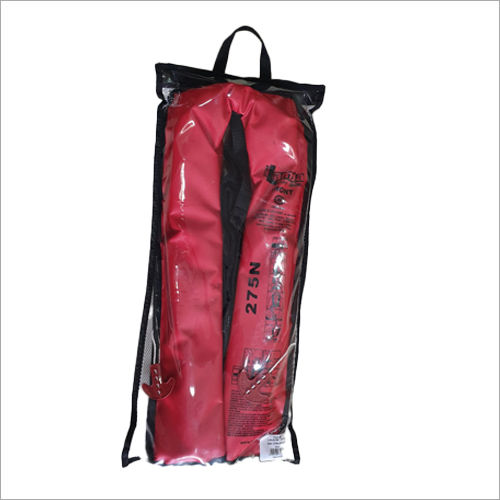 Inflatable Life Jacket - Color: Red