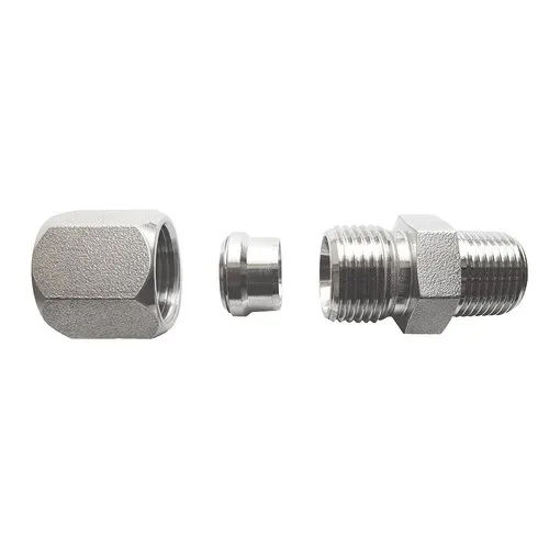 Silver Single Ferrule Hydraulic Fittings