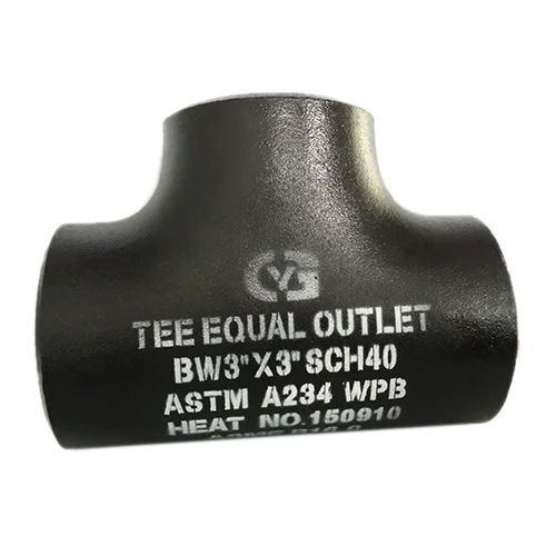 ASTM A234 Bevelled End Seamless Tee