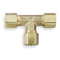 Brass Union Tee - 3 Inch | Golden Brass Material, Industrial Application, Designed For Reliable Performance In Industrial Use