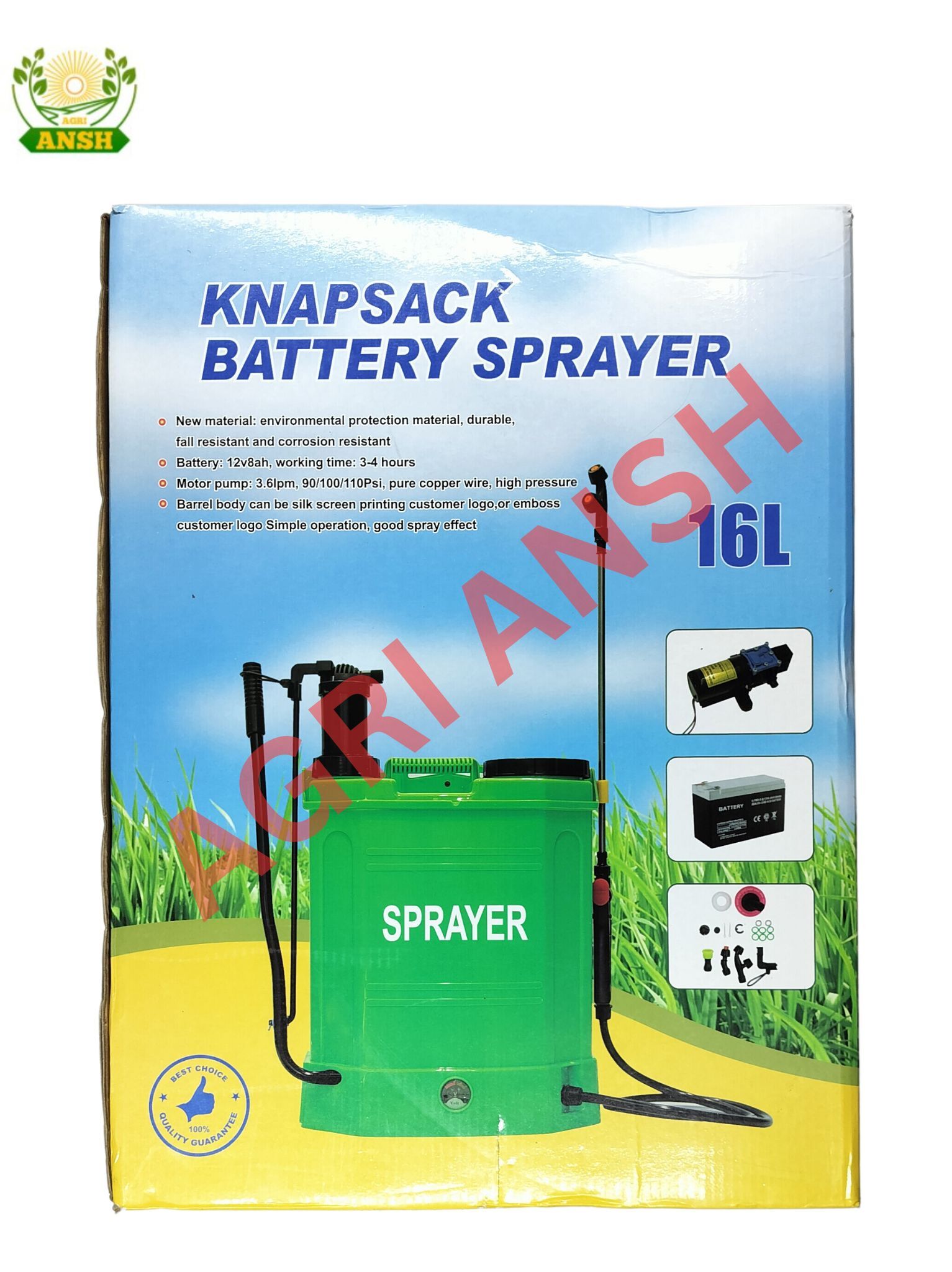 Agricultural 2 IN 1 Sprayer Pump