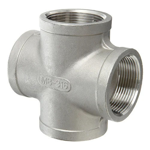 A182 F316L Cross Threaded Tee