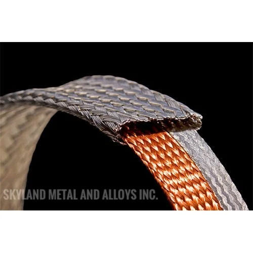 Brown Copper Flexible Braid