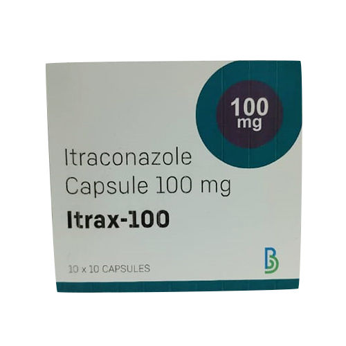 Itraconazole Capsule 100 mg Itrax-100