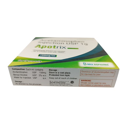 Acetaminophen injection USP 1g