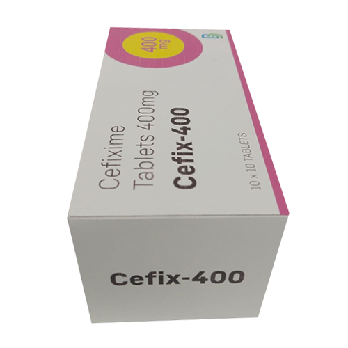 04 Cefixime Tablets 400mg Cefix-400